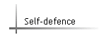 Self-defence